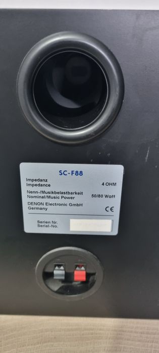 Boxe raft Denon SC F88 si Quadral AS 1155, perfecta stare