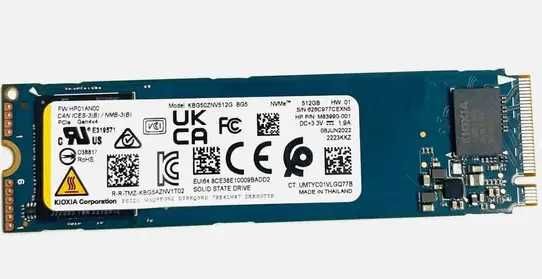 Ssd 512gb m2 NVMe Toshiba PCIE Gen 4 x4 M.2  -100% Viata- viteza citire 3100MB/s