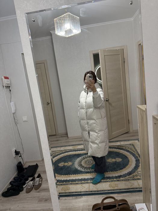 Пуховик зима размер 46