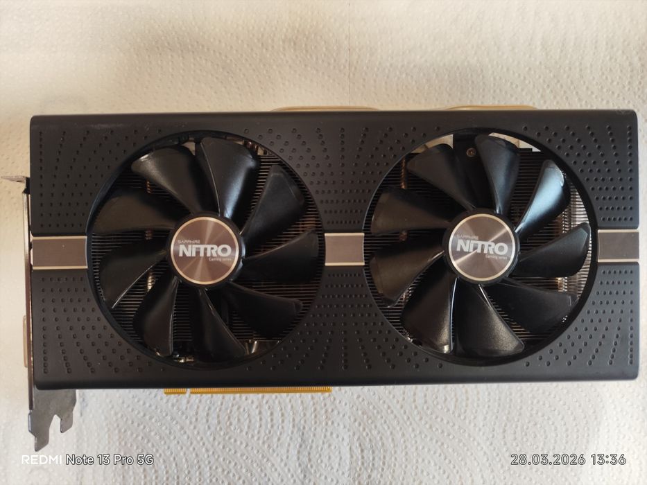 Placa video Sapphire RX 580 8GB Nitro+ 256bit
