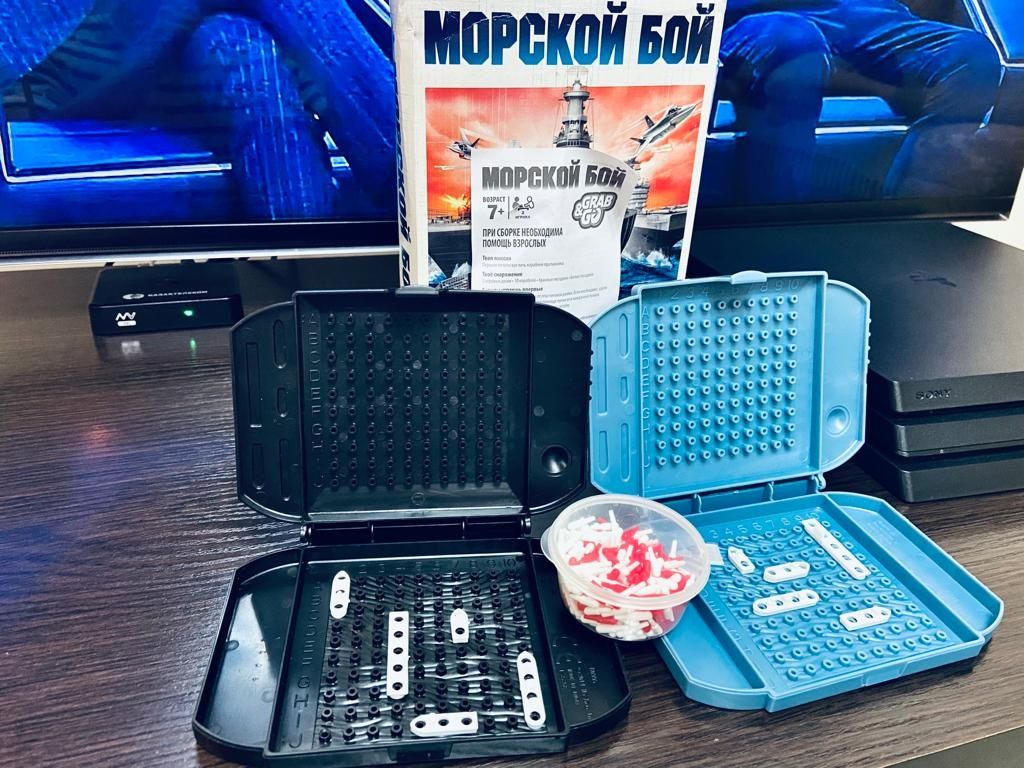 Мини морской бой настольная игра: 3 000 тг. - Настольные игры Тараз на Olx