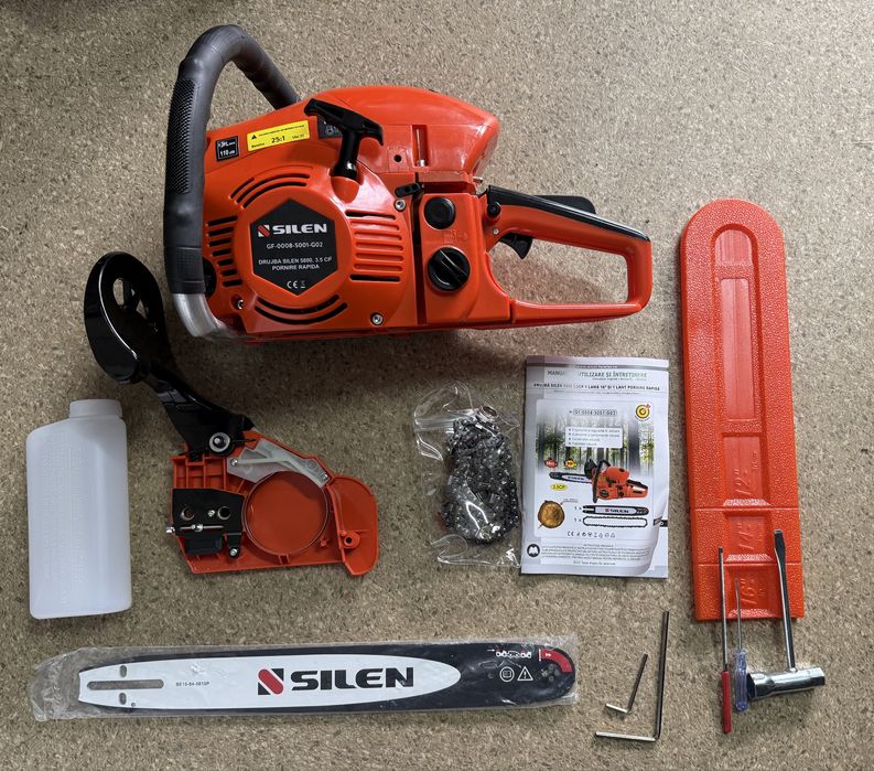 Drujbă / Motofierastraul SILEN 5800