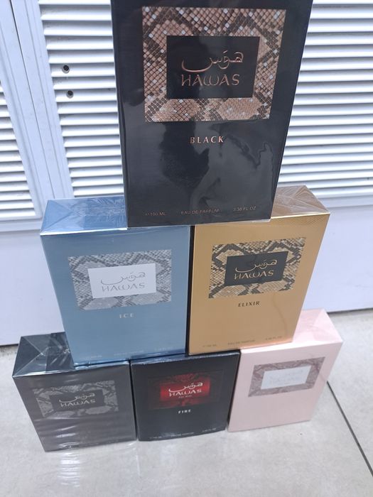 Rasasi Hawas For Him ICE FIRE Black Elixir