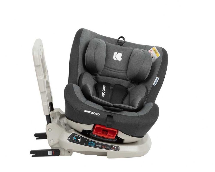 Scaun auto rotativ cu isofix Kikkaboo 0-25 kg Twister 0 - 7 ani LICHIDARE DE STOC ! OFERTA LIMITATA
