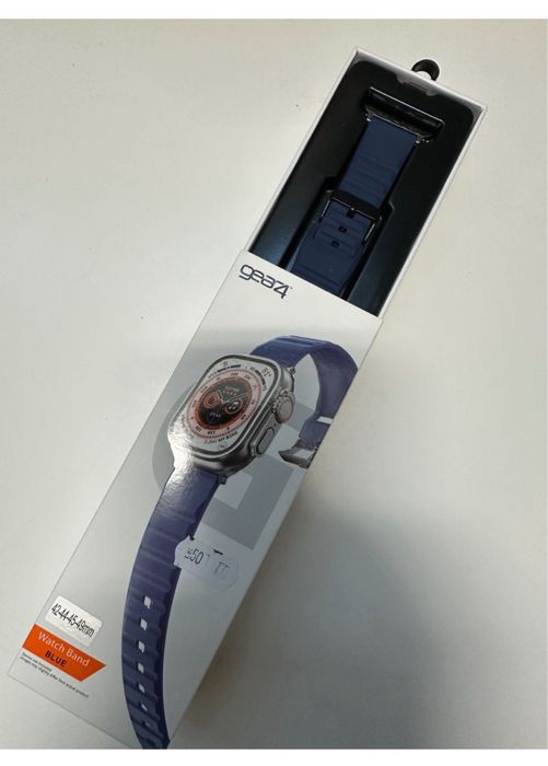 Curea TPU Silicon Striatii Ceas Apple Watch Iphone Husa Folie Sticla