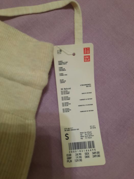 Брюки в рубчик от Uniqlo
