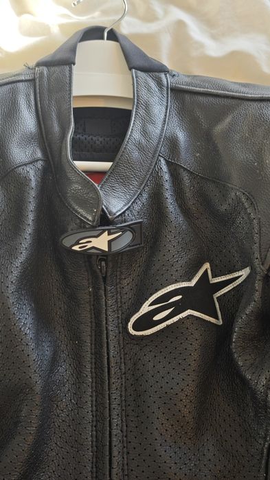 Costum Moto Piele Naturala Alpinestars One Piece EUR 54 / USA 44