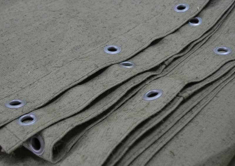 Брезент, брезентовая ткань с водоотталкивающей пропиткой