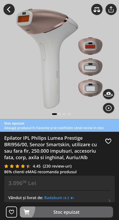 Philips Lumea Prestige Ipl