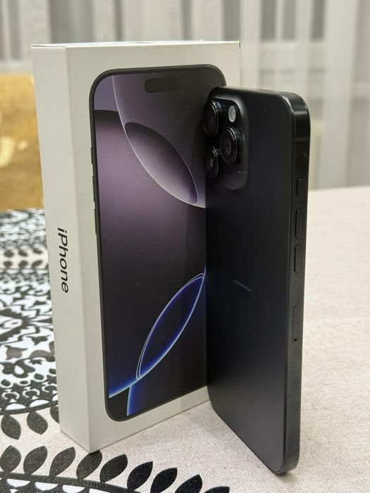 Айфон iphone 16 pro max 256 gb Black Titanium