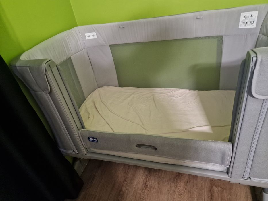 Бебешка кошара Chicco - Next 2 Me Forever, Moon Grey