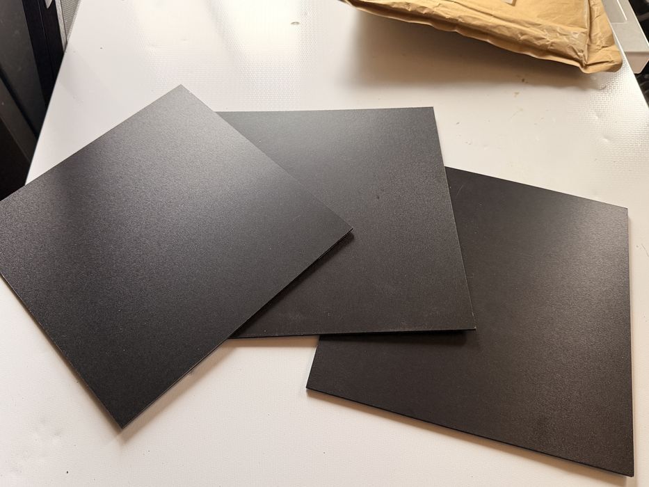 Plexiglas negru 3x