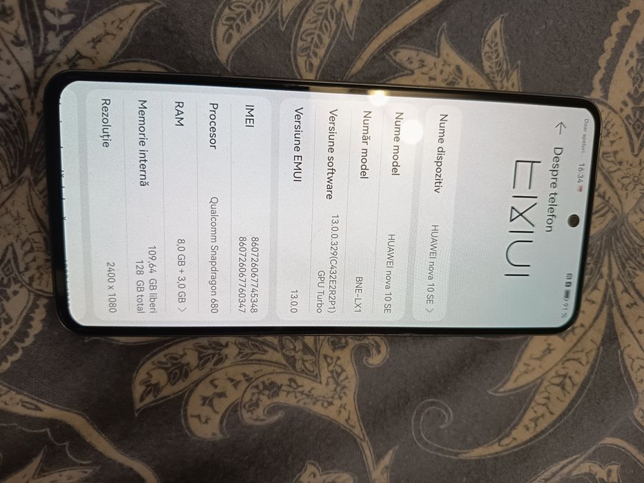 Vând sau schimb Huawei nova 10SE