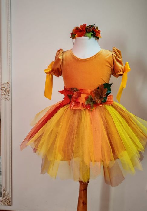 Zana toamna costum serbare 3,4,5,6,7 ani made în România