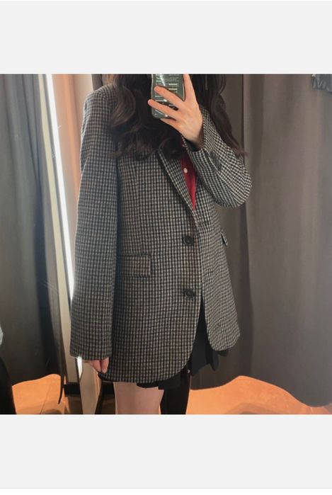 Вълнен блейзър Зара Zara