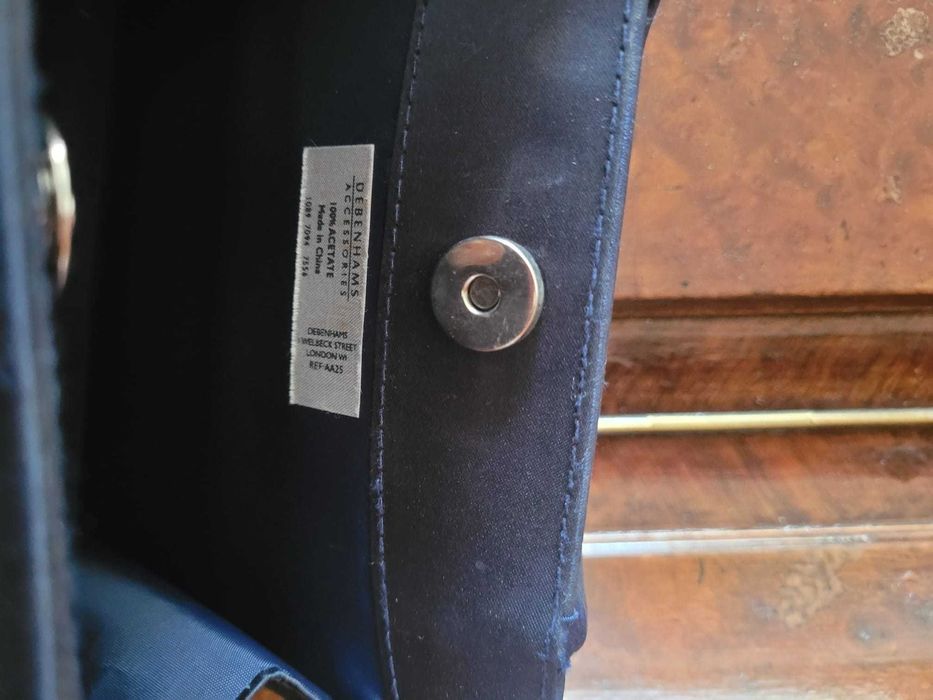 geanta bleumarin de ocazie