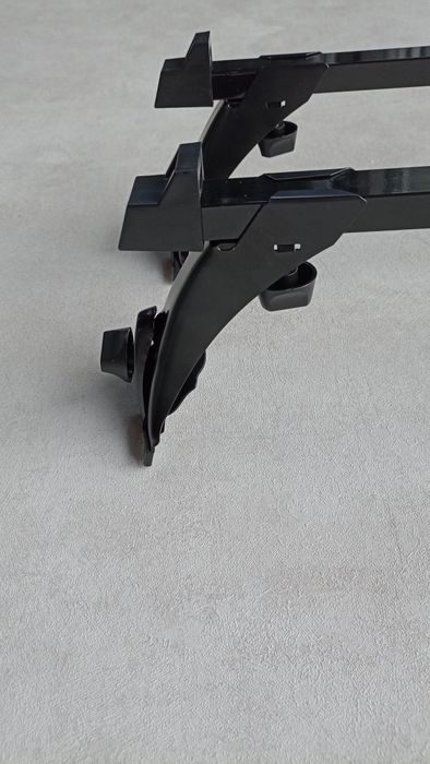 Pajero поперечные релинги на водостоки  багажник на крышу паджеро