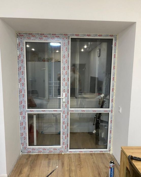 Окна двер витраж балкон