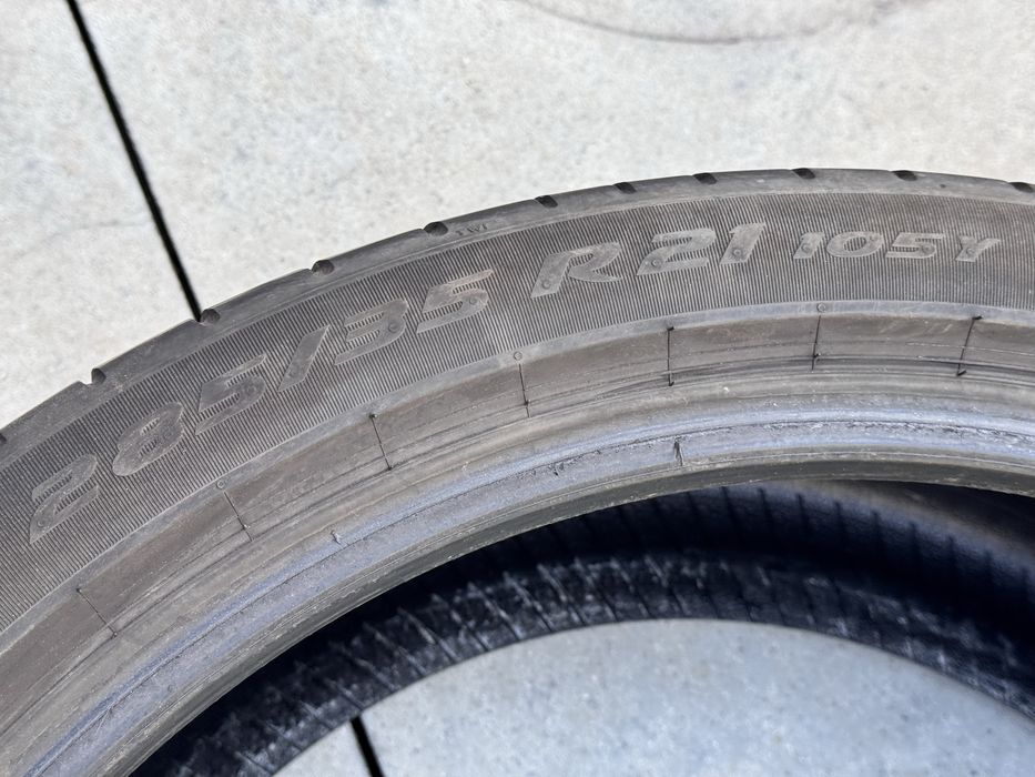 285/35/R21 255/40/R21 4бр летни Pirelli Pzero спорт пакет