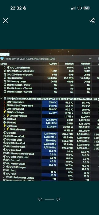 Nvidia 3070 FTW3 Ultra
