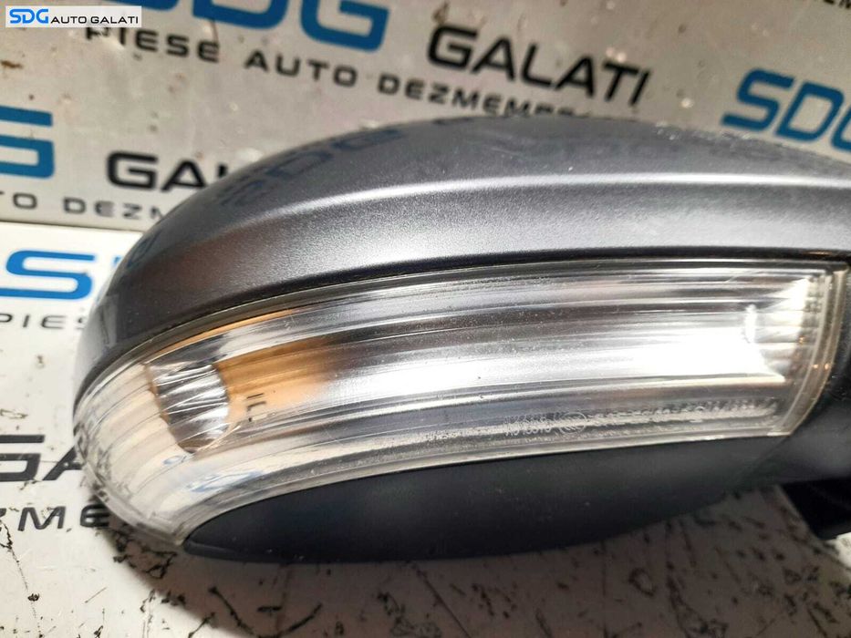 Oglinda Electrica Dreapta cu Semnalizare Volkswagen Passat B6 2005 - 2010 Culoare LA7T Cod 3C0857934 [N0413]