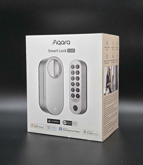 Yală Smart Aqara U200 + Tastatură – NOI / Disponibile pe negru sau argintiu
