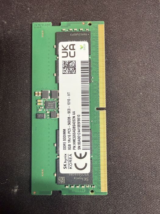 RAM памет DDR5 16GB (2x8GB) 5600MHz