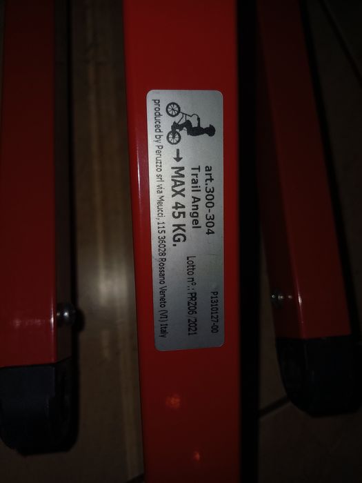 Dispozitiv tractare bicicleta copii 3-6 ani max 45 kg