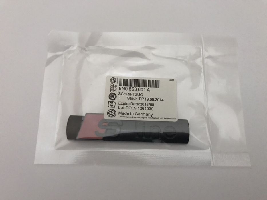 Set Embleme Audi Sq 3 NEGRU