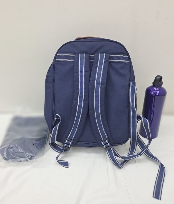 Пикник раница с посуда за двама