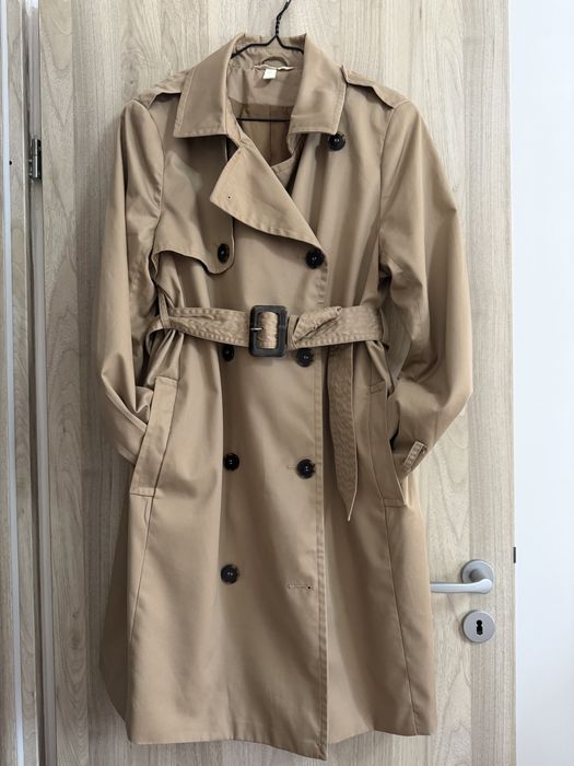 Trench H&M, mas L, Caramel