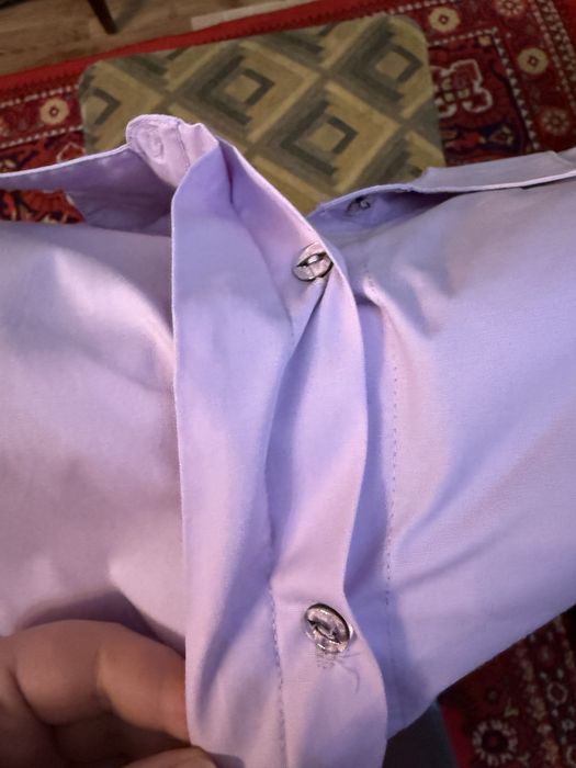 Женская рубашка фиолетовая