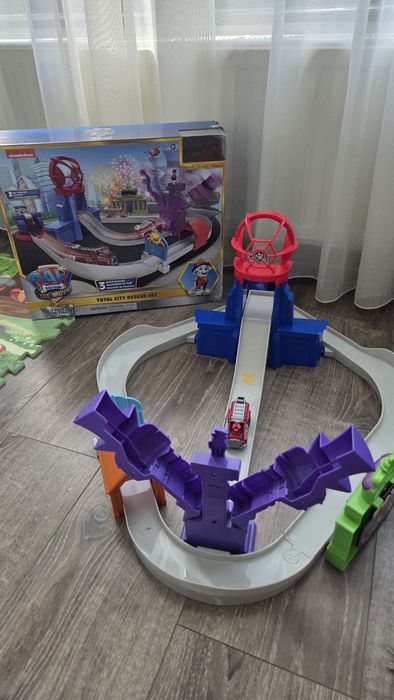 True Metal Total City Rescue Set, inspirat din filmul "PAW Patrol The