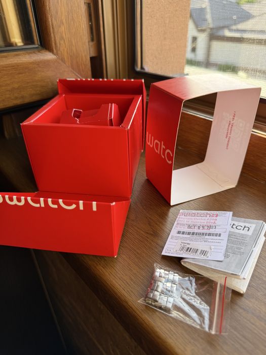 Швейцарские механические часы Swatch Irony Green Sky (YAS410G)