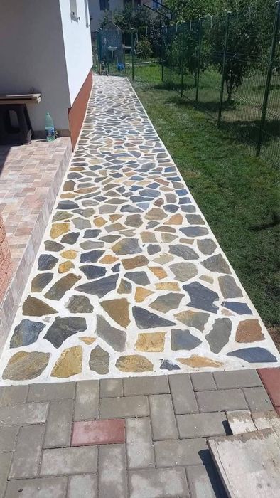 Piatra naturala de munte si montaj profesional