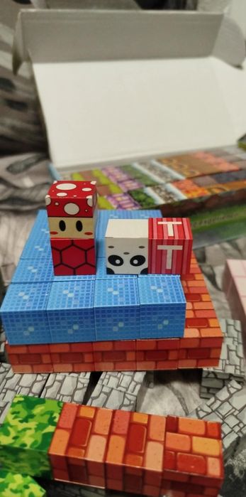 Minecraft магнитни кубчета