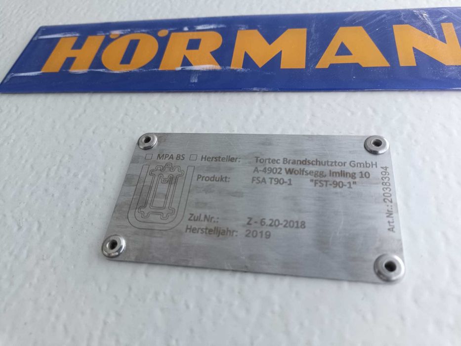 Usa Poarta Anti Foc Glisanta HORMANN FSA-90-1 ( Anti Incendiu )