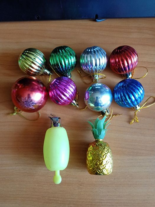 Ёлочные игрушки СССР