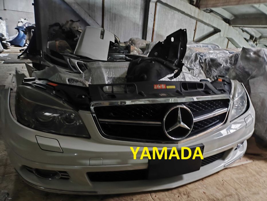 w204 C class ноускат морда в сборе бампер в сборе