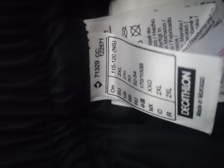 Pantaloni de sanie/ski mărimea 2xl