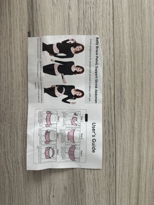 Centura abdominala gravide din 3 piese