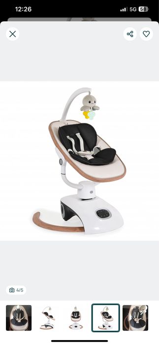 Бебешка електрическа люлка Cangaroo Triumph