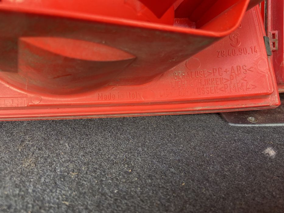 Задние фонари пассат Б5+