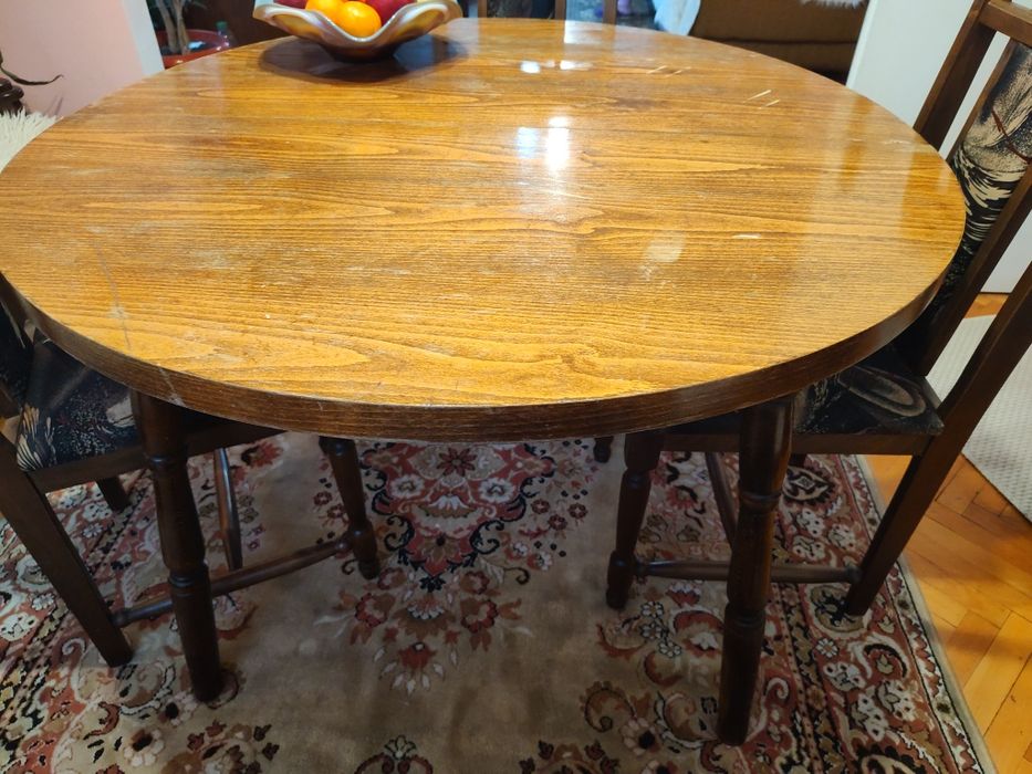 Кръгла маса 110см