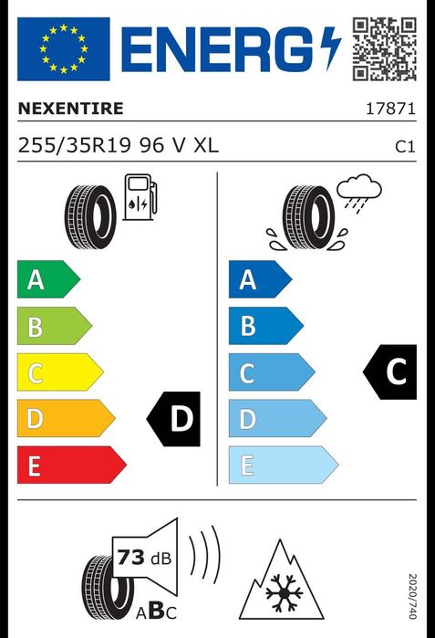 Nexen Winguard Sport 2 (255/35 R19 96V) - използвани 1 сезон