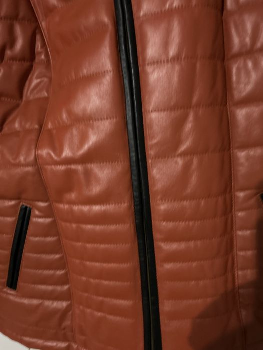 Haina piele cu gluga