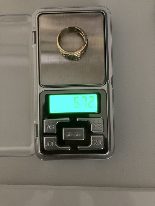 Мъжки златен пръстен 14 к проба 585