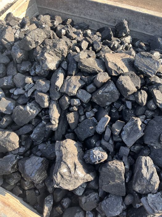 Уголь через сетку