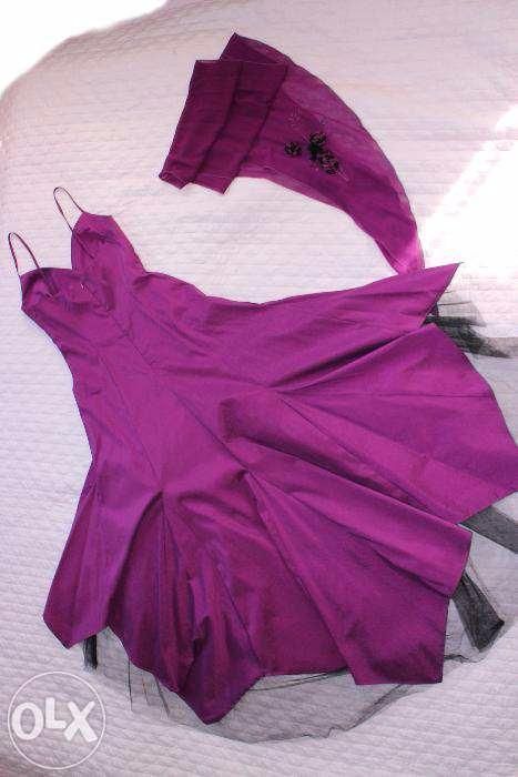 Платье вечернее цвета фуксия