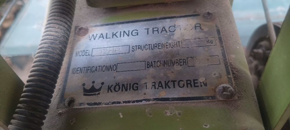 Motocultor Konig 10 cp